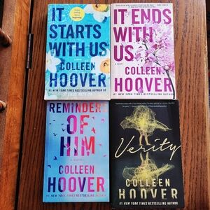 Colleen Hoover Book Bundle Paperback: 4 Books Total